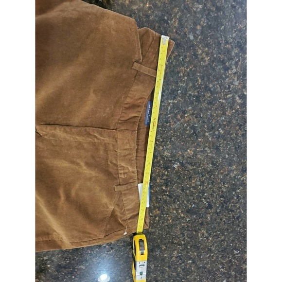 Land's End Women's Brown Cotton & Rayon Modern Fit Boot Cut Casual Pants - Picture 6 of 13